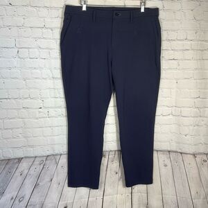 Public Rec Pants Mens 38 Blue Golf Chino‎ Performance Stretch Nylon